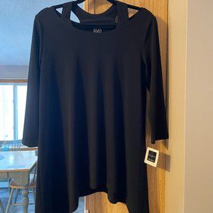 Clara Sun Woo Black Tunic & Dressy Leggings - M